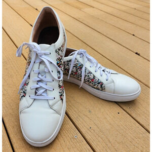Robert Graham EUC Northcliff Leather Sneakers RGL5218 Size 13